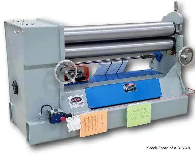 New | Build-to-Order WALDEMAR WDM 310-5-48 Plate Bending Rolls including Pinch Minnesota US | SOMINN MACHINERY SALES #353253