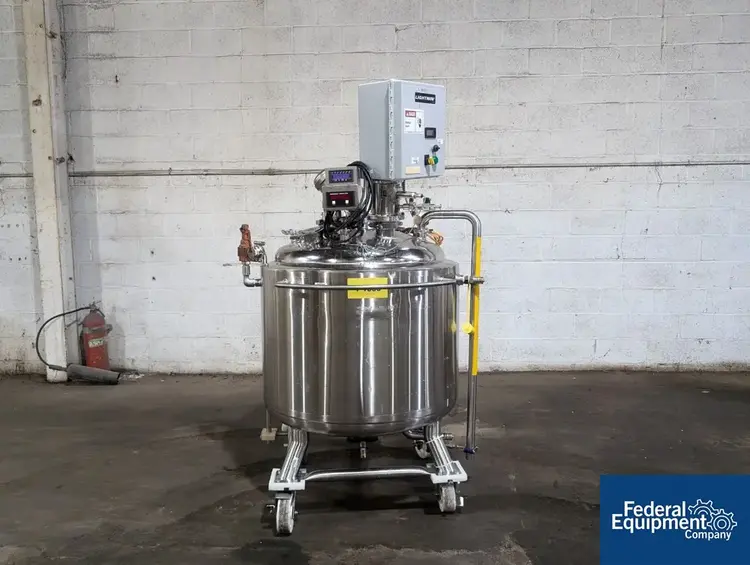 Used Precision 300 Liter Precision Reactor, 316L S/S, 45/100# Reactors Ohio US | Federal Equipment Company #129572