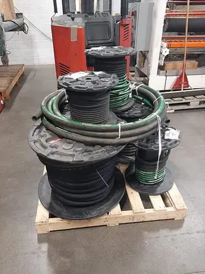 NEW EATON - WEATHERHEAD H280 DURA-TUFF HYDRAULIC HOSE AND Z-STYLE FITTINGS