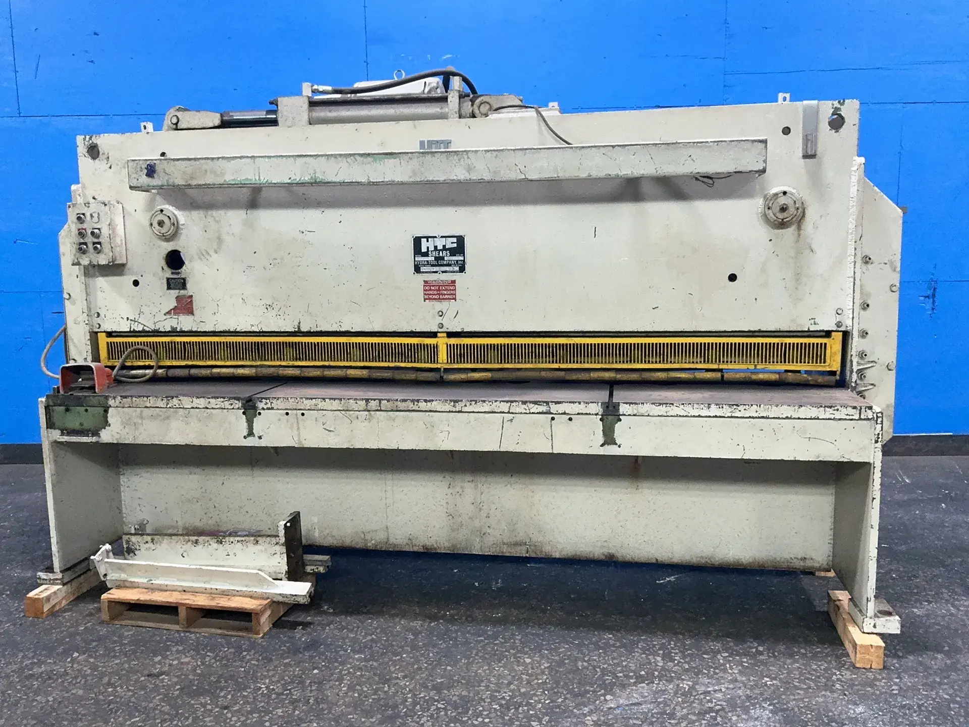 Used HTC 37510A Power Squaring Shears (Inch) Ohio US | HGR 24 #1407626