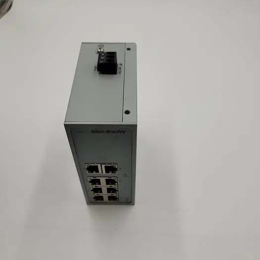 Used ALLEN-BRADLEY ALLEN BRADLEY STRATIX 2000 UNMANAGED ETHERNET SWITCH 1783-US8T SER A Network Switches | ND Industrial Surplus #1225454