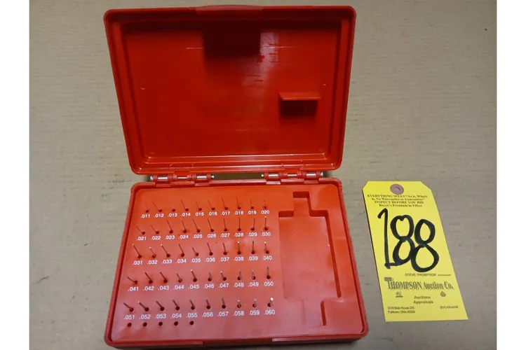 Used _UNKNOWN_ _UNKNOWN_ Pin & Plug Gages Ohio US | Thompson Auctioneers #1547291