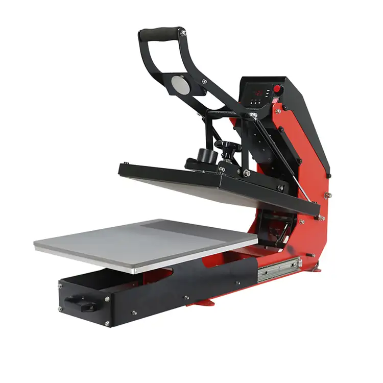 Used _UNKNOWN_ Auto Open T-shirt Heat Press with Slide-out Press Bed Heat Presses Oklahoma US | Wide Image Solutions #1538275