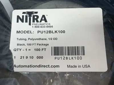 Used NITRA PU12BLK100 Miscellaneous MRO Ohio US | HGR 24 #1469440