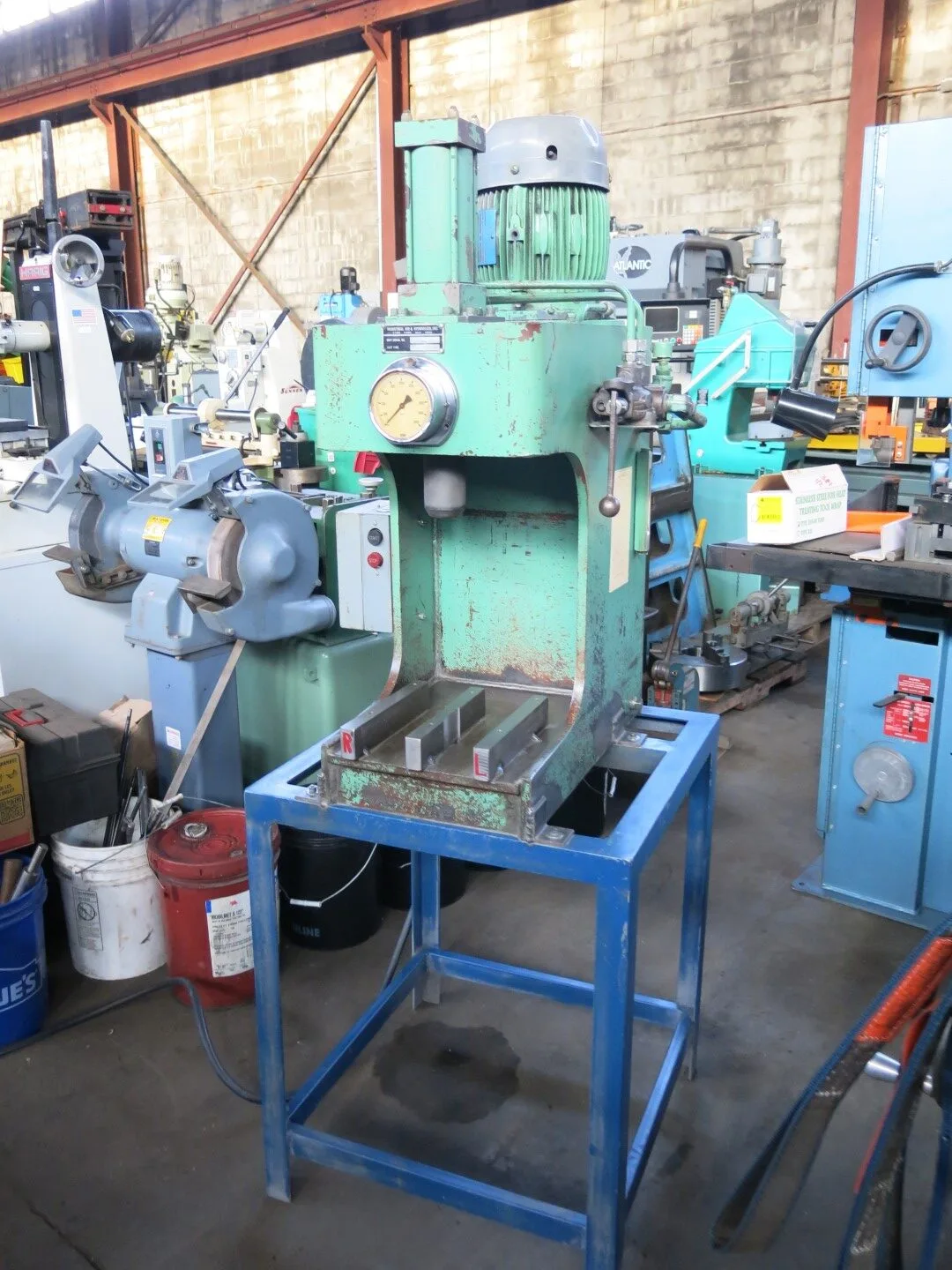 Industrial Air & Hydraulics 5 Ton C-Frame Hydraulic Press