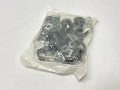COV0909Z1 | Vibration-Damping Loop Clamp Vinyl Cushion 1/2" ID 1-1/4" L LOT OF 25 - New