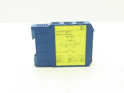 Muller Ziegler 902G Measuring Transducer IEFF-MU 0-1A AC/DC eff 20mA/10V