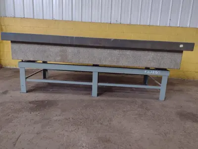 8' X 4' X 14" MITCHELL PRECISION LAYOUT INSPECTION GRANITE TABLE: STOCK #23805