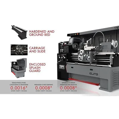 JET E-1236VS Precision / Gap Bed Lathes | Sierra Victor Industries (3)