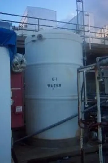 Tank, 2,000 Gallon, FRP, 6' X 9-1/2', DT/FB, #C732122