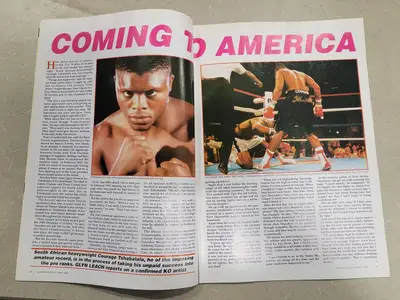 USED BOXING MONTHLY MAY 1996