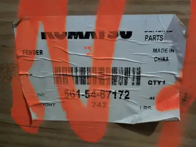 New | in-Stock KOMATSU 561-54-87172 Parts British Columbia CA | Lenmark #271992