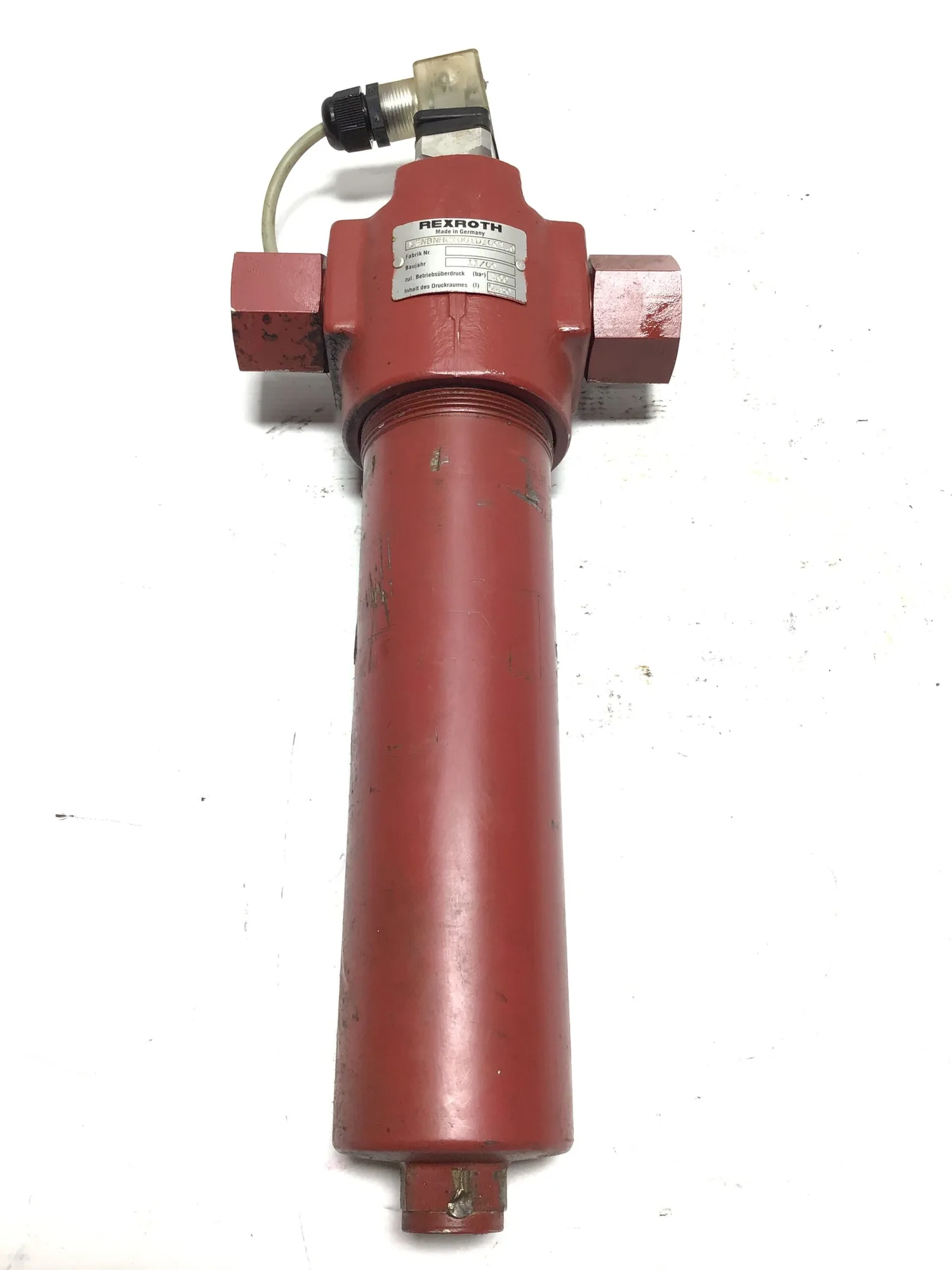Rexroth LFNBNHC100ID10CI.0 Inline Pressure Filter 100 Bar