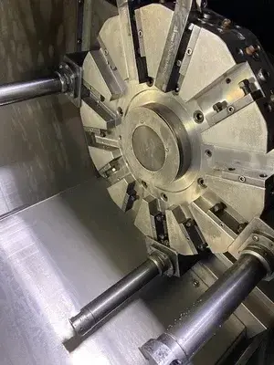 Used 2014 OKUMA GENOS L400 CNC Lathes Ohio US | Toolquip, Inc. #259599