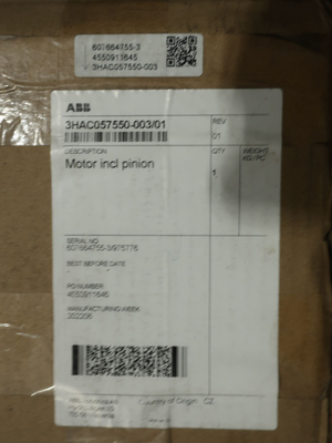 Used ABB 3HAC057550-003/01 Servo Motors Ohio US | Aucto #1427242