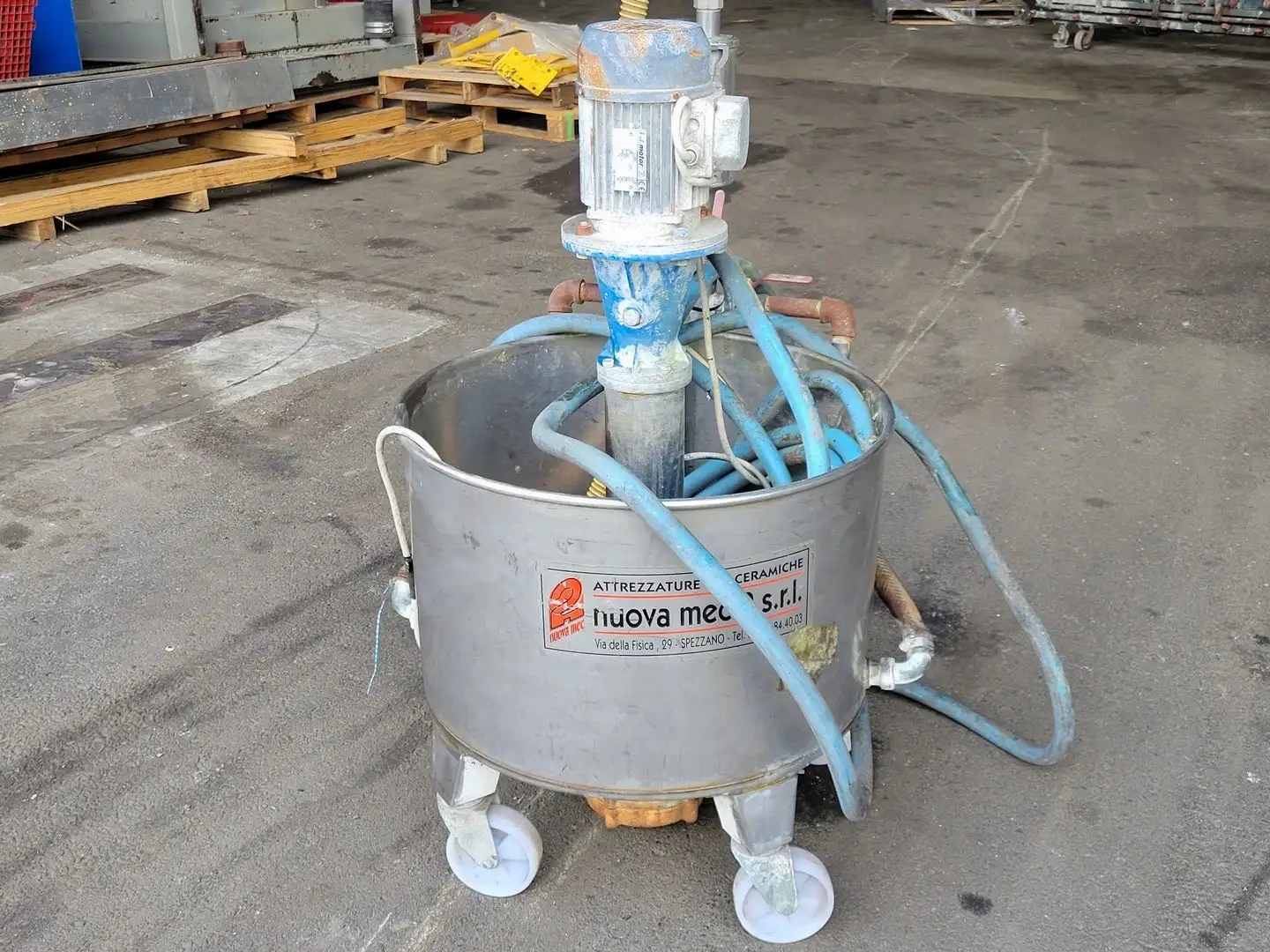 Pump Bin w/ 1.5 hp Motor