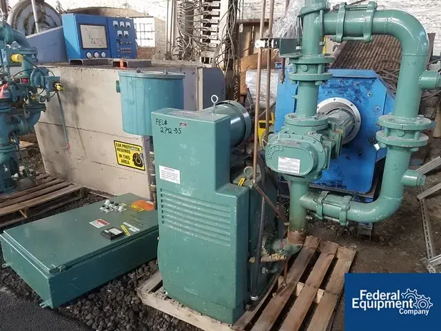 Used Stokes Stokes Oil Seal Vacuum Pump with Booster, Model 212-11 Vacuum Pumps Ohio US | Federal Equipment Company #128376