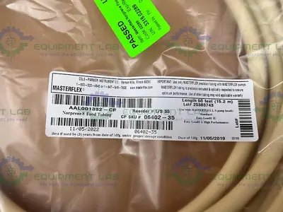 USED MASTERFLEX L/S 35 AAL001332-CP NORPRENE FOOD TUBING 50 FT, 13MM