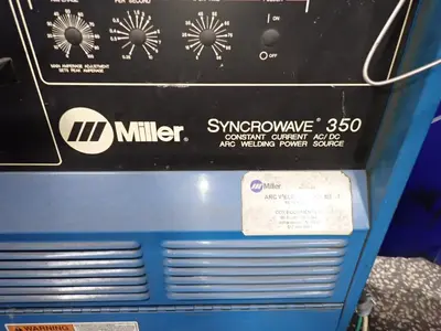 USED MILLER SYNCROWAVE 350