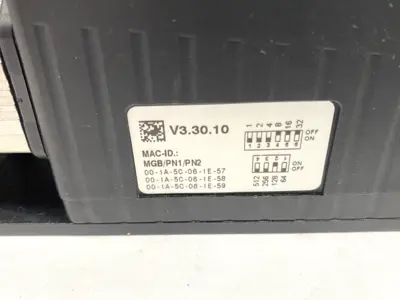 USED EUCHNER MULTIFUNCTION GATE BOX 121851 DAMAGED BUTTONS
