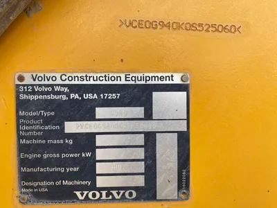 2010 Volvo G940