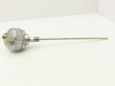 Lindberg/MPH Industries Temperature Transmitter Thermocouple 11.5" Probe 1/2"NPT