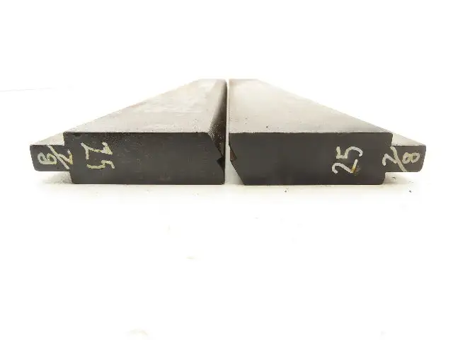 Press Brake Die 25-7/8" Long 1/2" Tang 31/32" Wide 100° Angle 1/4" Wide Set