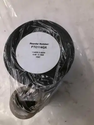 FTC114QX 4.49″ X 1968′ Wax/Resin Thermal Transfer Ribbon