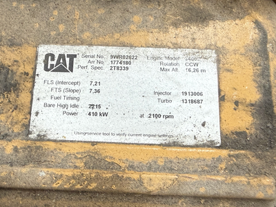 Used CAT 3408 (PLATE IS WORN, BUT APPEARS TO READ 3408) Diesel Engines Texas US | Oil The Woodlands Group #1500713