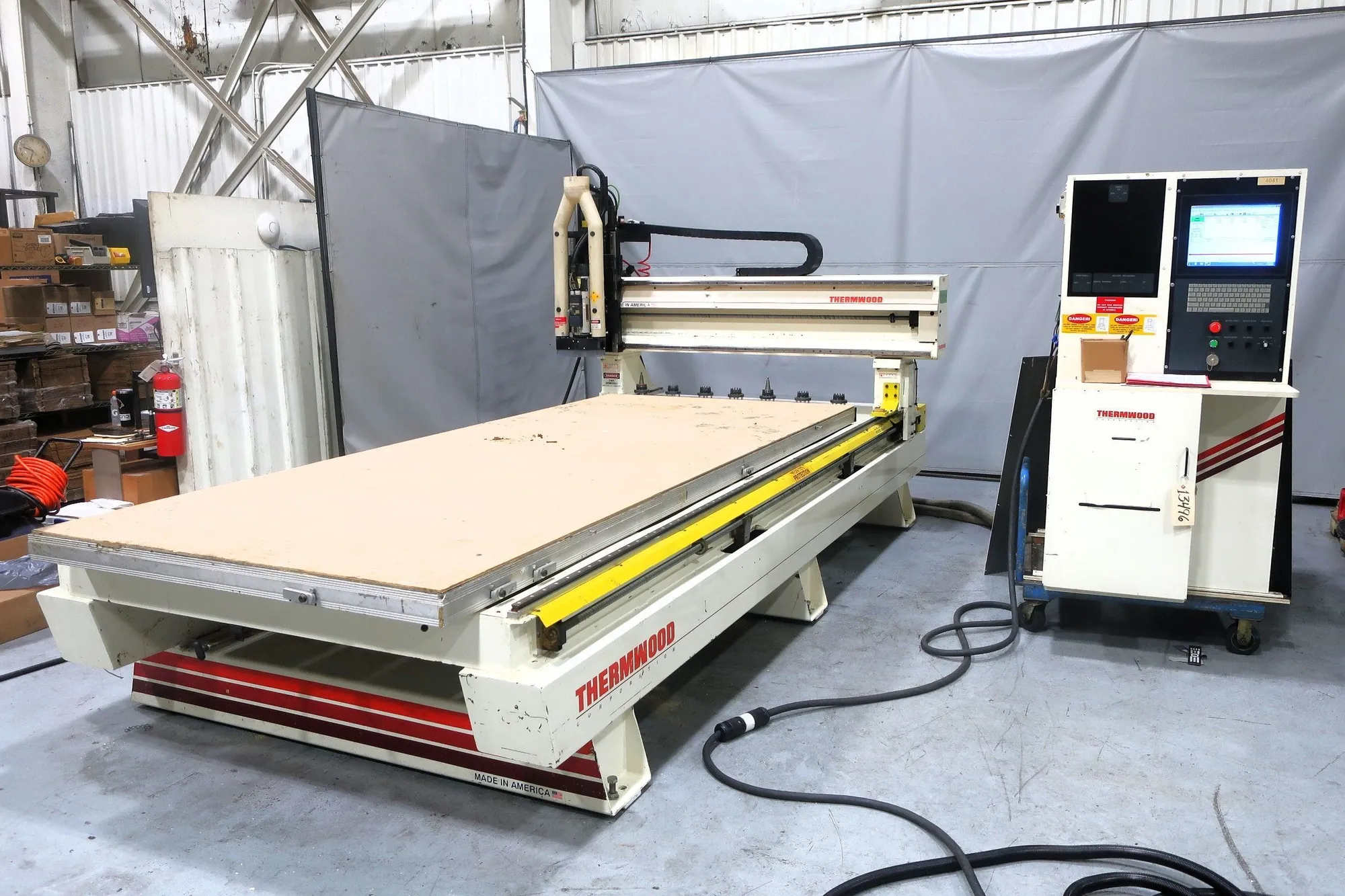 5'X12' THERMWOOD MODEL CS45 3-AXIS CNC ROUTER, M45-512