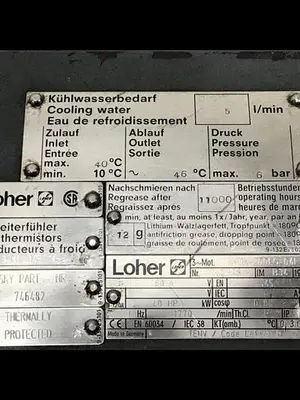 USED LOHER ANWA-200LG-04F