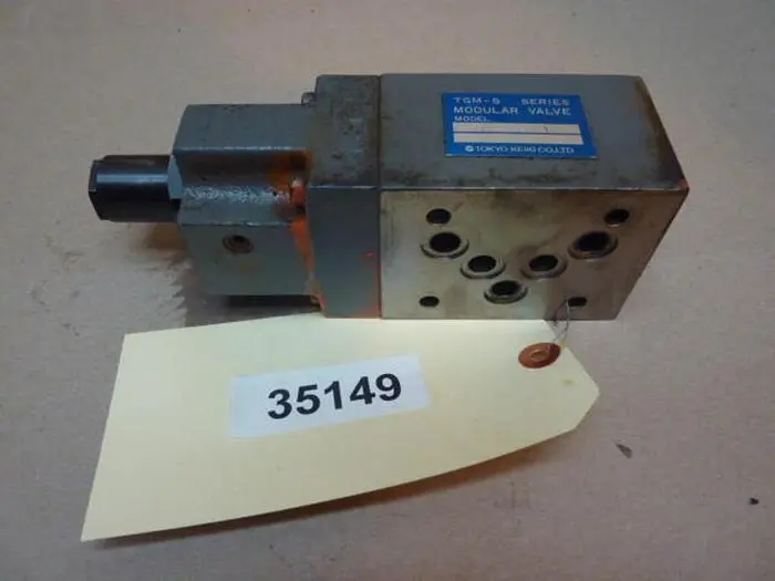 Used TOKYO KEIKI TGMX-5-P-CK-10 Valves/Fittings Michigan US | Ideal Machinery #608341