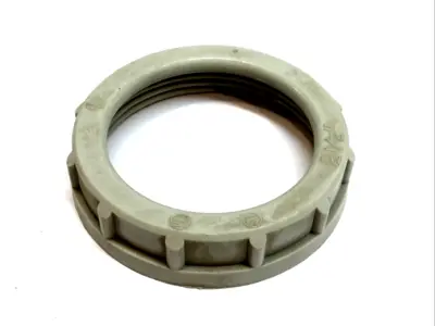USED THOMAS & BETTS INSULATED CONDUIT BUSHING 2-1/2" - PLASTIC NPT