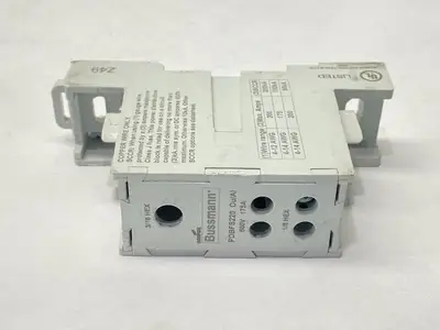 USED COOPER BUSSMANN POWER DISTRIBUTION BLOCK 600V 175A