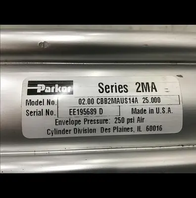 USED PARKER 02.00 CBB2MAUS14A 25.00