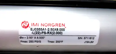 NEW NORGREN EJ0355A1-2.50X8.000 CYLINDER EJ0355A1250X8000