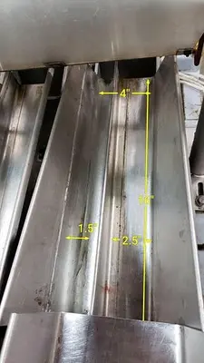 USED PARSONS-EAGLE MACHINERY VF4 550
