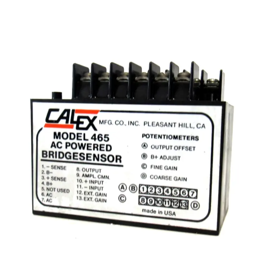 NEW CALEX MODEL 465 BRIDGE SENSOR