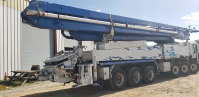 Used 2005 PUTZMEISTER BSF58.20H Concrete Pumps Colorado US | Concrete Pump Depot #1394070