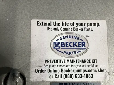 Used BECKER KVT 3.60 Vacuum Pumps Ohio US | HGR 24 #1503766