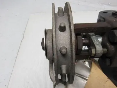 Jerguson 7/25B 3/4"x 3/8" Flanged Chain Actuated Right Angle Valve 2500 WSP / NE