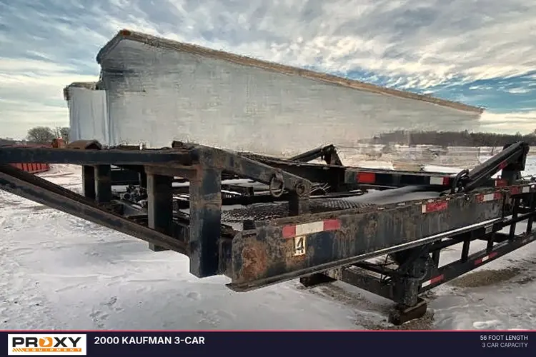 Used 2000 KAUFMAN 3-CAR Carhaulers Wisconsin US | Proxy Equipment #1384847