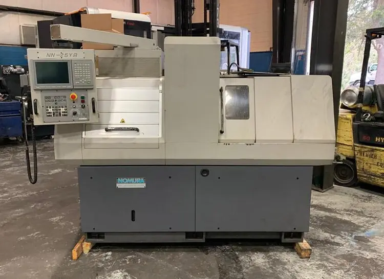 Used 2014 NOMURA NN-25YB Swiss Type Automatic Screw Machines Louisiana US | Bayou Machinery #834698