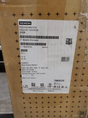 Used Siemens 6SL3210-1PE23-8UL0 SINAMICS PM240-2 POWER MODULE, 18.5kW Variable Speed Drives South Carolina US | Palmetto Automation #1519713