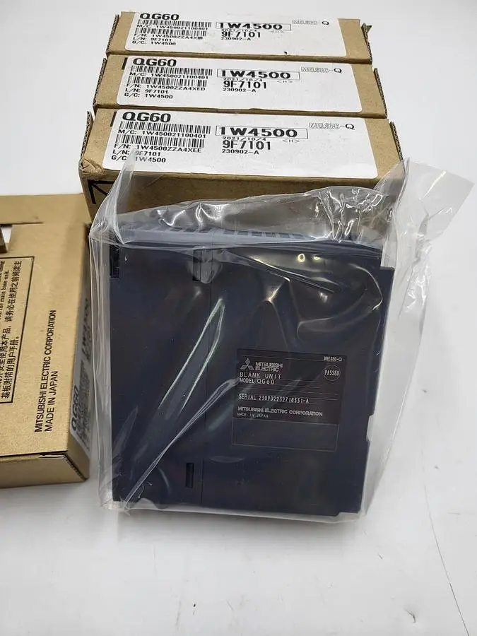 New | in-Stock MITSUBISHI MITSUBISHI ELECTRIC PLC MODULAR CASE QG60 1W450021100401 *NEW IN BOX** Programmable Logic Controllers | ND Industrial Surplus #1217000