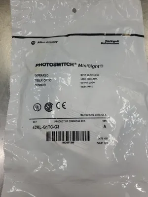 ALLEN BRADLEY 42KL-G1TC-G3 Ser.A Infrared Fiber Optic Sensor. 5E-2/1