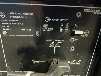 Used MILLER SHOPMASTER 300 AC/DC Arc Welders Ohio US | HGR 24 #1411953