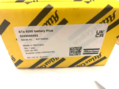 8059095562 | Atlas Copco  STa 6000 Analyzer Battery Plus - New