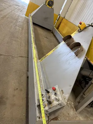 120" SWING X 208" LONG WELDING SYSTEMS HEADSTOCK & TAILSTOCK POWERED WELDING POSITIONER / PIPE ROLLER: YOBRO #23957
