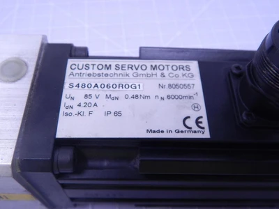 Used CUSTOM SERVO MOTORS _UNKNOWN_ Servo Motors Texas US | OCO Industrial #1600114